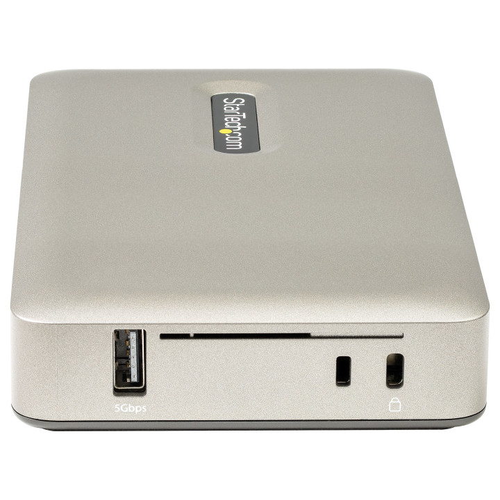 StarTech.com Dock USB C - USB-C vers DisplayPort 4K 30Hz ou VGA - Chargement USB Power Delivery 65W - Hub USB 3.1 Gen 1 à 4 po