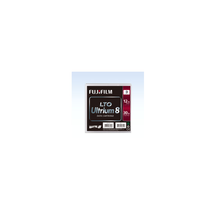 Fujifilm Cartridge Fuji LTO8 Ultrium 12TB/30TB Bande de données vierge 12 To LTO 1,27 cm