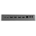 StarTech.com Station d'Accueil Universelle pour Ordinateur Portable, Station d'Accueil Hybride USB-C & USB-A, Dual 4K DP & HDMI