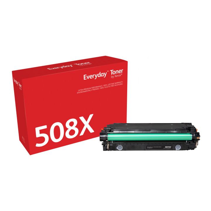 Toner Everyday™ Noir de Xerox compatible avec HP 508X (CF360X), Grande capacité