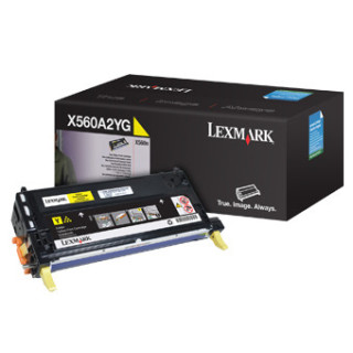 Lexmark X560A2YG toner cartridge 1 pc(s) Original Yellow