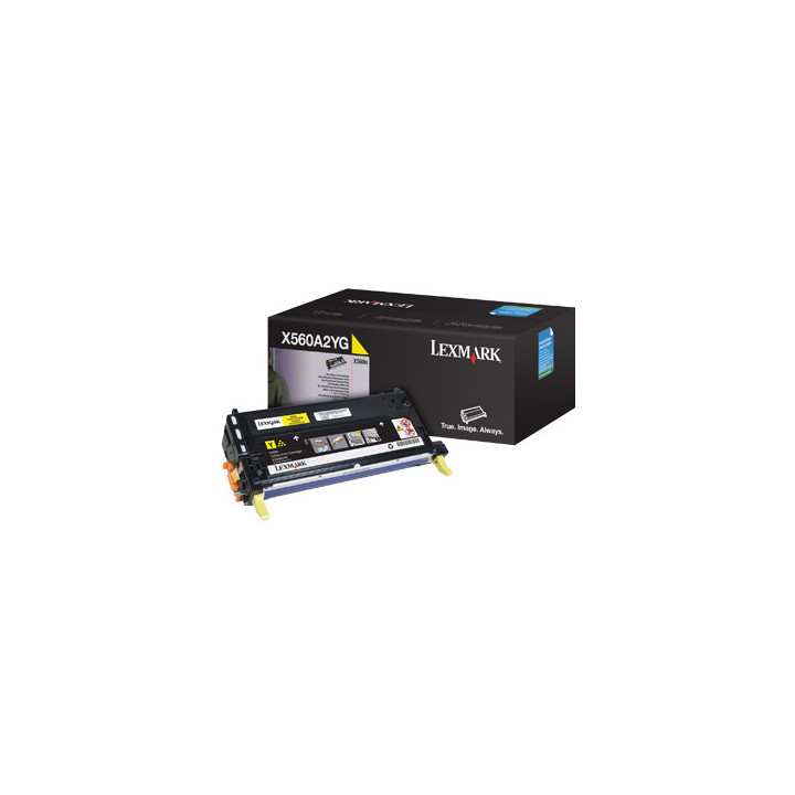 Lexmark X560A2YG toner cartridge 1 pc(s) Original Yellow