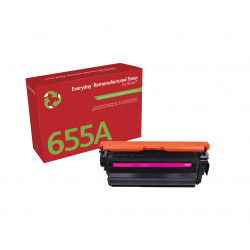 Toner remanufacturé Magenta Everyday™ de Xerox compatible avec HP 655A (CF453A), Capacité standard