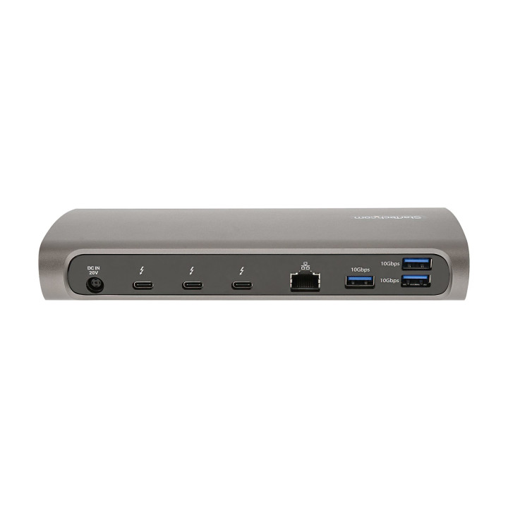 StarTech.com Dock Thunderbolt 4 - Hub Thunderbolt 4 96W Power Delivery - Moniteur unique 8K/Double moniteurs 4K 60Hz - Docking 