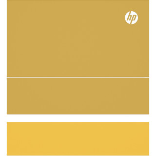 HP Kit panneaux couleur jaune constellation CLJ X557