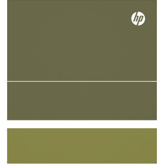 HP Kit panneaux couleur vert cosmique CLJ X654