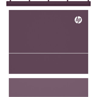HP Kit panneaux couleur violet aurore CLJ X677