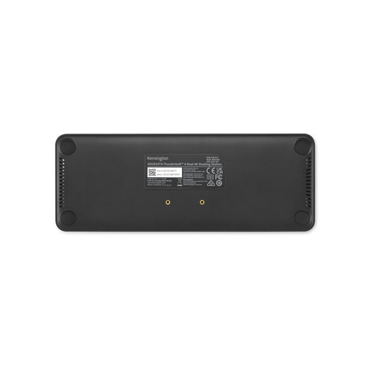 Kensington SD5760T Station d’accueil Thunderbolt 4 avec deux sorties vidéo 4K et alimentation 96 W