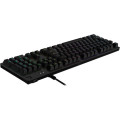 Logitech G 920-008940 clavier Gaming USB AZERTY Français Charbon