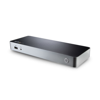 StarTech.com Station d'Accueil USB C Double Écran avec PD 60W pour PC Portables Windows - Dock USB C vers HDMI / DVI - Dock US