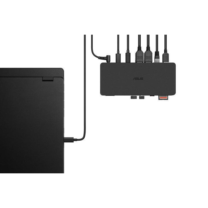 ASUS Triple 4K Thunderbolt 4 Dock DC500 Avec fil Noir