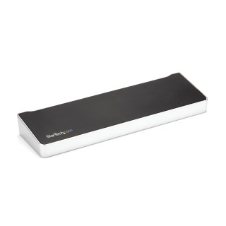 StarTech.com Station d'Accueil USB-C 4K, Station d'Accueil pour Triple Moniteur UHD 4K, Mac et Windows, USB C vers HDMI et Disp