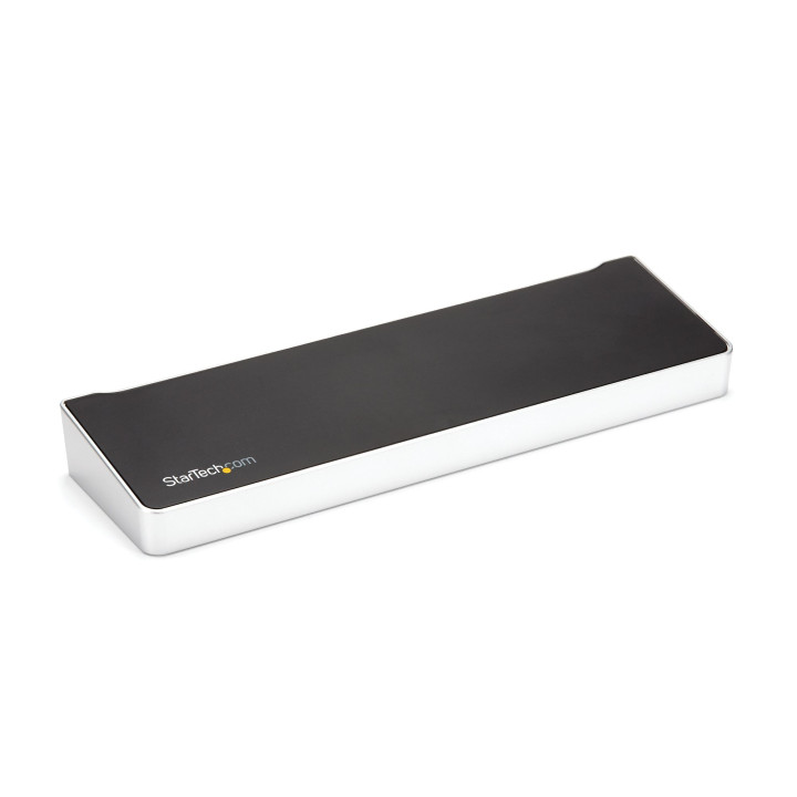 StarTech.com Station d'Accueil USB-C 4K, Station d'Accueil pour Triple Moniteur UHD 4K, Mac et Windows, USB C vers HDMI et Disp