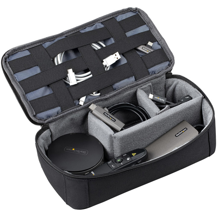 StarTech.com Sac à Dos Ordinateur Portable 15,6 pouces avec Compartiments Amovible pour Accessoires - Sac Informatique Profess