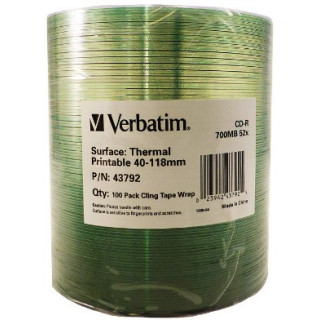 Verbatim 43792 CD vierge CD-R 700 Mo 52x 100 pièce(s)