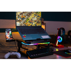 SureFire PORTUS X2 Supports de Laptop Noir 43,9 cm (17.3")