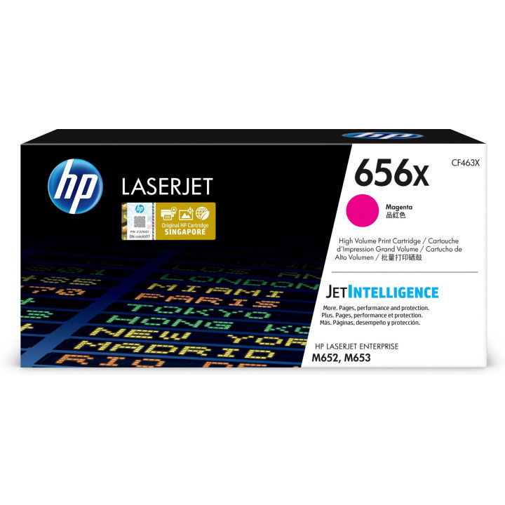 HP 656X Toner magenta LaserJet authentique grande capacité