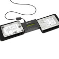 StarTech.com Duplicateur et Effaceur de Disque Dur Autonome 1:1, Cloneur et Effaceur de Disque SATA HDD/SSD, Écran LCD, Confor