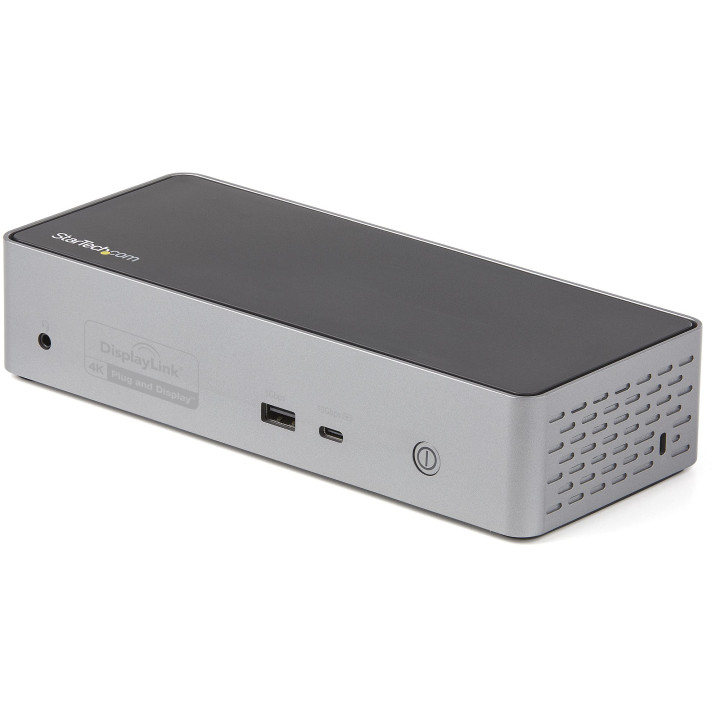 StarTech.com Dock USB-C - Mini Dock avec Hub USB-C HDMI avec 1x USB Type-C & 3x USB-A, Ethernet, Audio - Mini Docking Station U