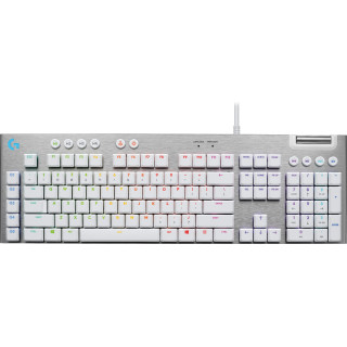 Logitech G 920-011356 clavier Gaming USB AZERTY Français Blanc