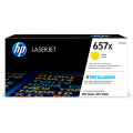 HP Cartouche de toner jaune 657X LaserJet grande capacité authentique
