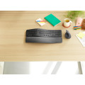 Logitech ERGO K860 clavier Bureau Bluetooth AZERTY Français Graphite