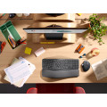Logitech ERGO K860 clavier Bureau Bluetooth AZERTY Français Graphite