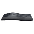 Logitech ERGO K860 clavier Bureau Bluetooth AZERTY Français Graphite