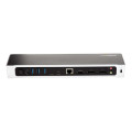 StarTech.com Station d'Accueil USB-C 4K, Station d'Accueil pour Moniteur Triple UHD 4K, Mac & Windows, USB C vers HDMI & Displa