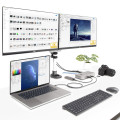 StarTech.com Station d'Accueil Thunderbolt 4 pour Écrans Multiples, Docking Station/Dock pour Quadruples/Triples/Doubles Écra
