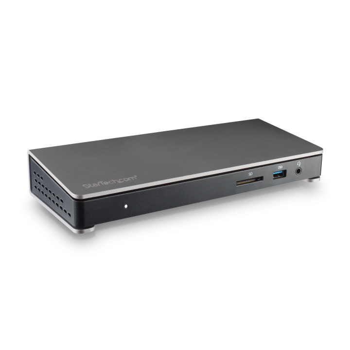StarTech.com Dock Thunderbolt 3 pour PC portable - Station d'Accueil à Double Écran - Dual 4k 60Hz Displayport - 85W Power De