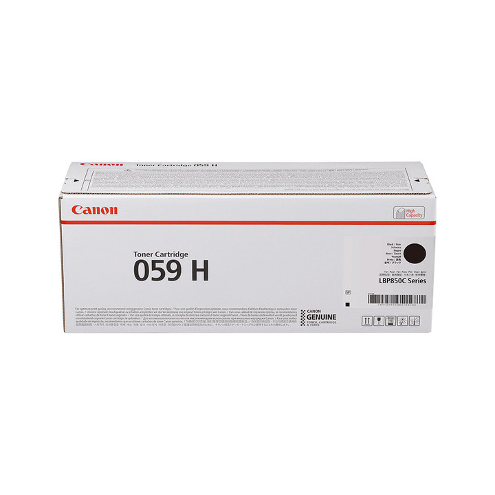 Canon 059H BK Cartouche de toner 1 pièce(s) Original Noir