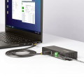 StarTech.com Hub USB 3.0 7 Ports avec 7x USB-A, Boîtier Industriel en Métal, Hub USB 7 ports avec Protection ESD, Montage Mur