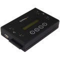 StarTech.com Duplicateur et Effaceur de Disque Dur Autonome 1:1, Cloneur et Effaceur de HDD/SSD SATA et de Clé USB, Écran LCD