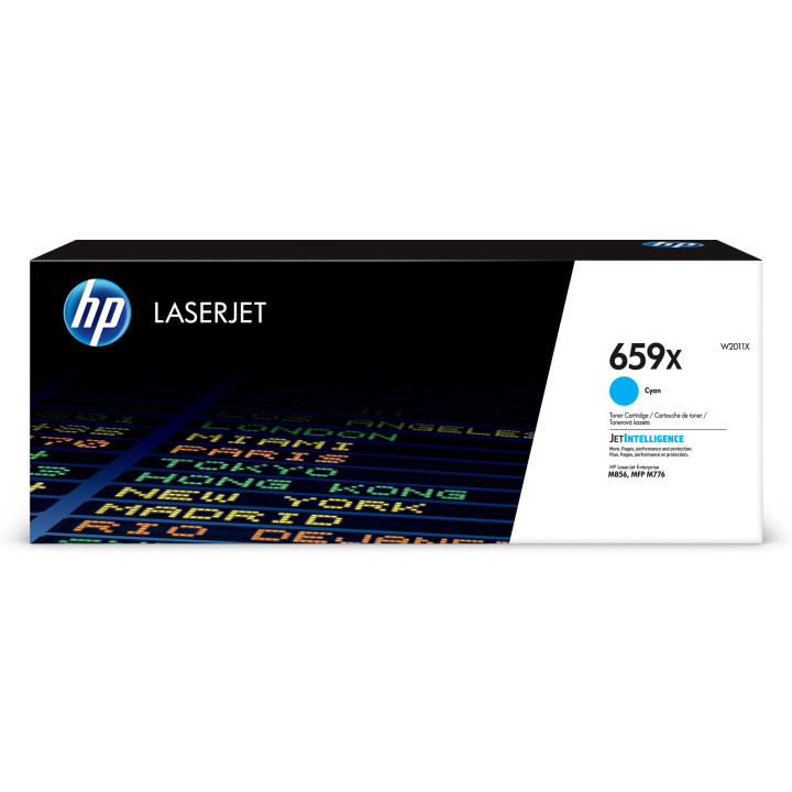 HP LaserJet Toner cyan 659X authentique grande capacité