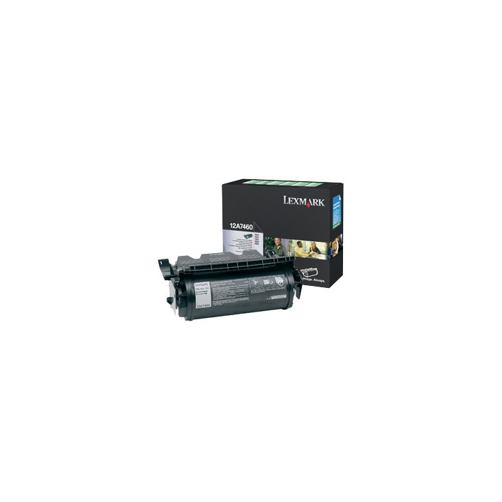 Lexmark 12A7460 toner cartridge 1 pc(s) Original Black