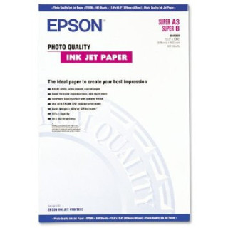 Epson Pap Couché Qual Photo A3+ (100f./102g)