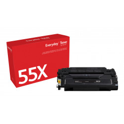 Toner Everyday™ Noir de Xerox compatible avec HP 55X (CE255X), Grande capacité