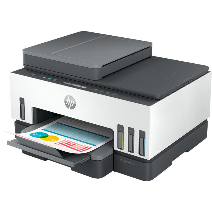 HP Smart Tank 7306 Sans fil All-in-One Couleur Imprimante, Impression recto-verso copieur, scanner