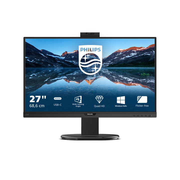 Philips B Line 276B9H/00 écran plat de PC 68,6 cm (27") 2560 x 1440 pixels Quad HD LED Noir