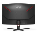 AOC C32G3AE/BK écran plat de PC 80 cm (31.5") 1920 x 1080 pixels Full HD LED Noir, Rouge