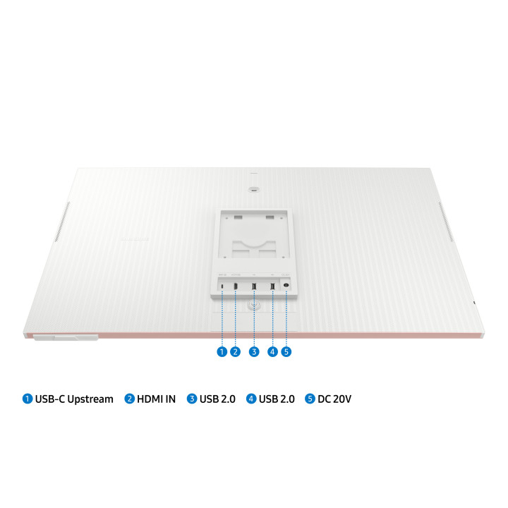 Samsung M80C écran plat de PC 81,3 cm (32") 3840 x 2160 pixels 4K Ultra HD LCD Rose
