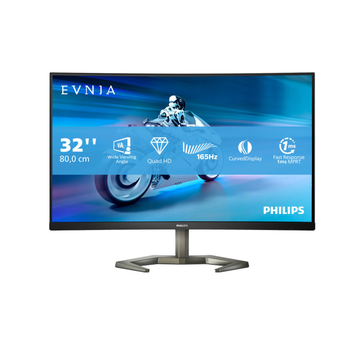 Philips Momentum 32M1C5500VL/00 écran plat de PC 80 cm (31.5") 2560 x 1440 pixels Quad HD LCD Noir