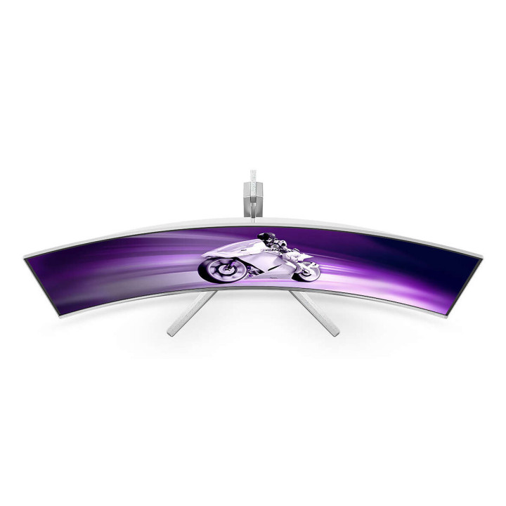 Philips Evnia 8000 49M2C8900L/00 écran plat de PC 124,2 cm (48.9") 5120 x 1440 pixels Dual QHD QD-OLED Blanc