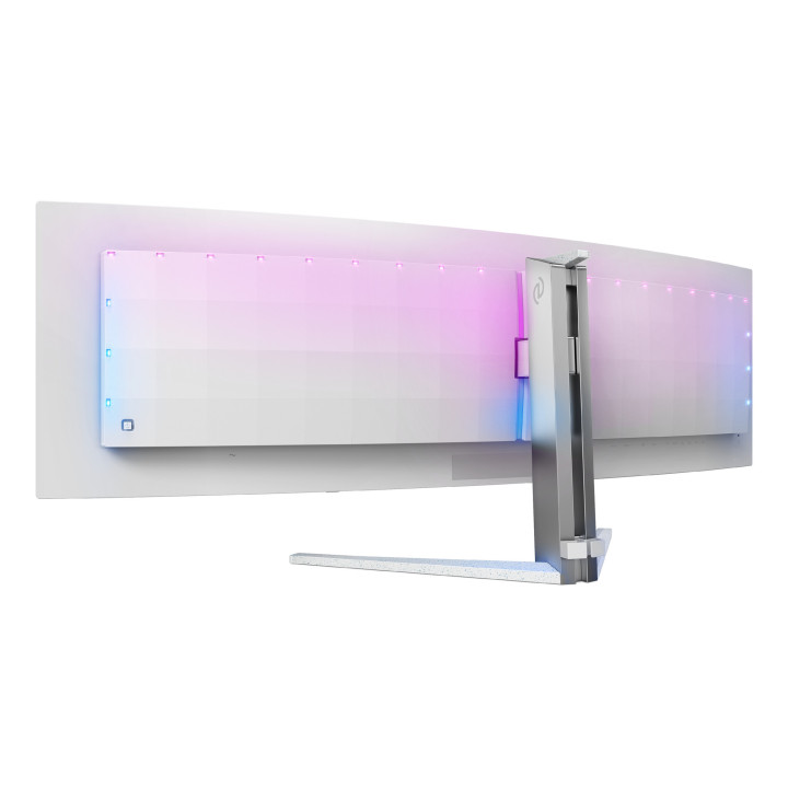 Philips Evnia 8000 49M2C8900L/00 écran plat de PC 124,2 cm (48.9") 5120 x 1440 pixels Dual QHD QD-OLED Blanc