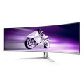 Philips Evnia 8000 49M2C8900L/00 écran plat de PC 124,2 cm (48.9") 5120 x 1440 pixels Dual QHD QD-OLED Blanc