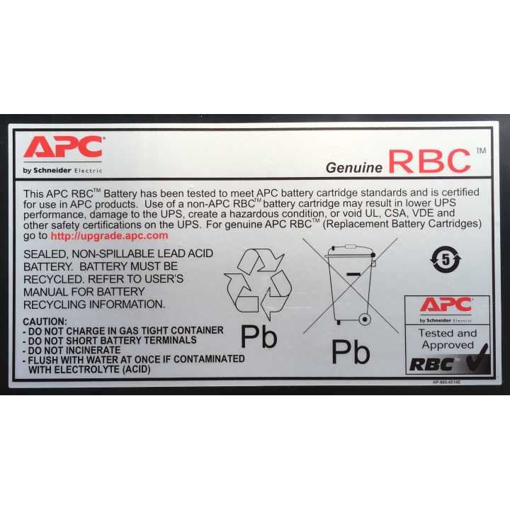 APC Cartouche de batterie de rechange 59