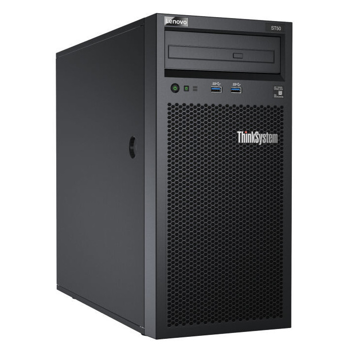 Lenovo ThinkSystem ST50 serveur 4 To Tour (4U) Intel Xeon E E-2126G 3,3 GHz 16 Go DDR4-SDRAM 250 W
