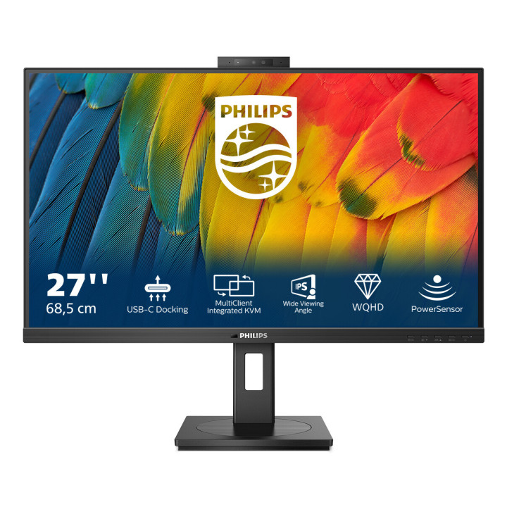 Philips 5000 series 27B1U5601H/00 écran plat de PC 68,6 cm (27") 2560 x 1440 pixels Quad HD LCD Noir