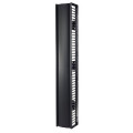 APC Gestionnaire de câbles vertical Valueline pour racks à 2 et 4 montants, 84" (H) x 12" (l), un seul côté avec porte